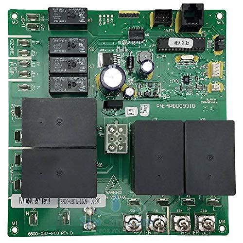 Sundance Spas Printed Circuit Board: 1-Pump Led No-Circ 2002+ Lx-10 Sweetwater