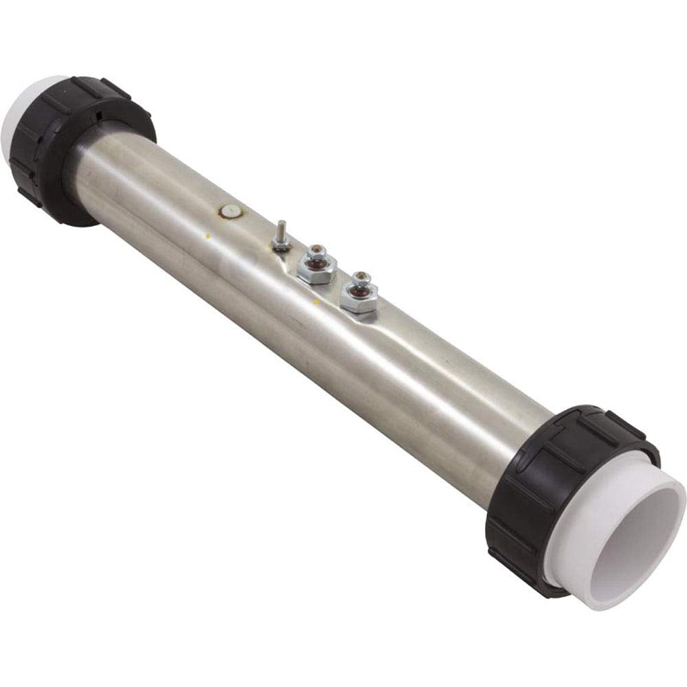 Hydro-Quip Heater, FloThru, Gecko SClass Repl, 15" x2-1/4, 230v, 4.0kW, Gen2