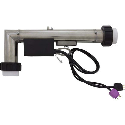 Hydro Quip Heater, L Shape, HQ PS Elec, 230v, 5.5kW, w/Short Cord, Slide