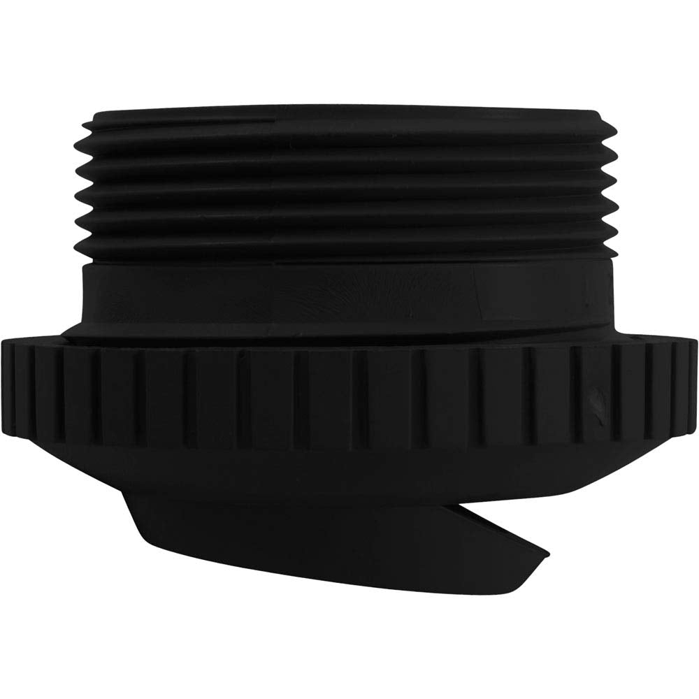 Custom Molded Products Dir Flow Outlet (1.5In Mip, Slottedted) Black #25552-004-000