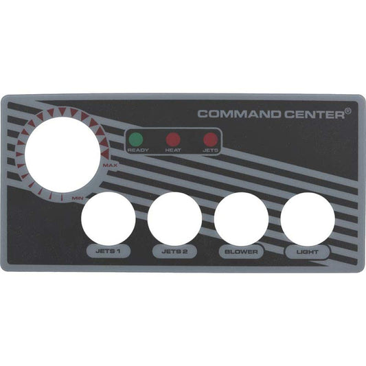 Tecmark Label Faceplate 4 Button Sc 30202BM