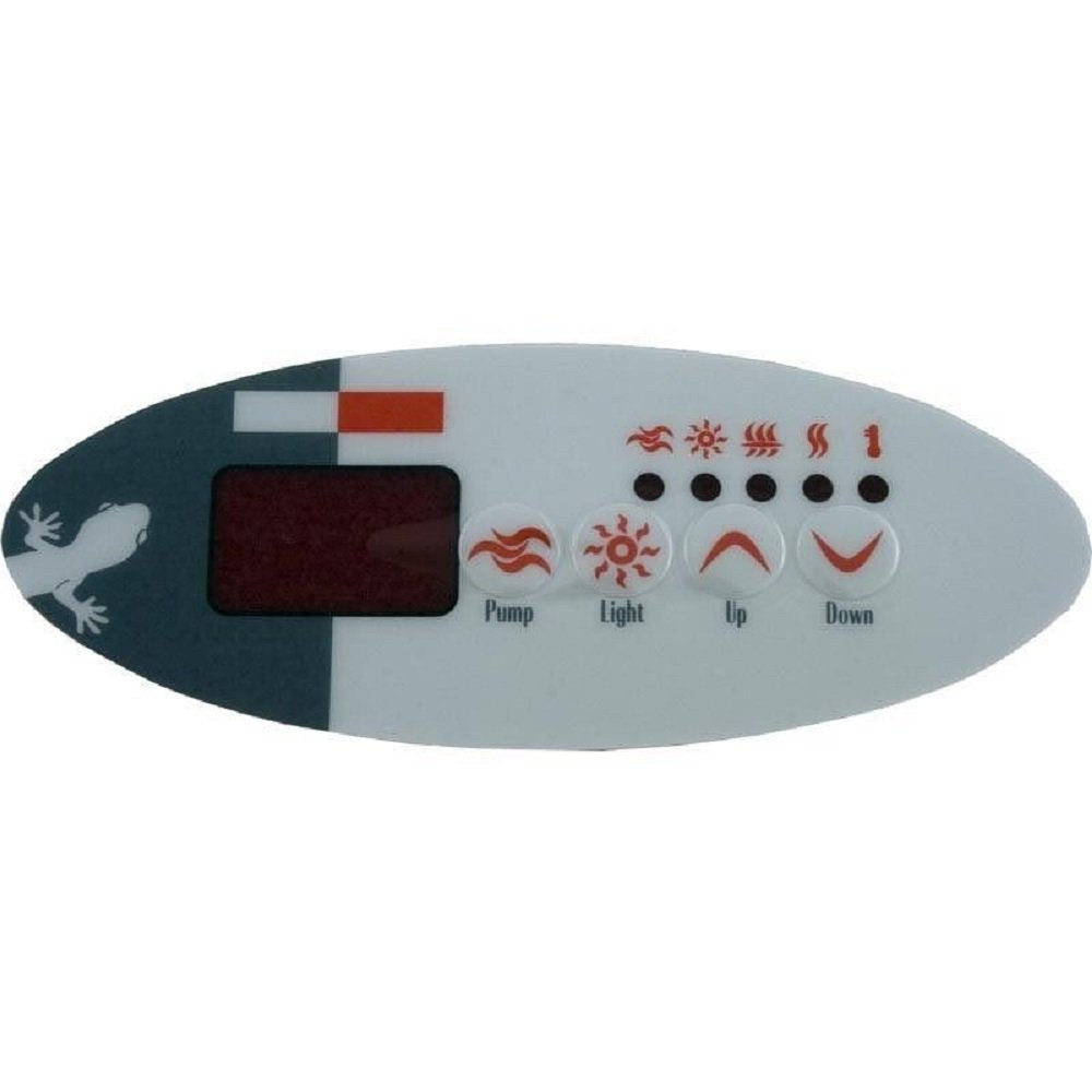 Gecko 9916-100131 4 Keys Overlay for TSC-9