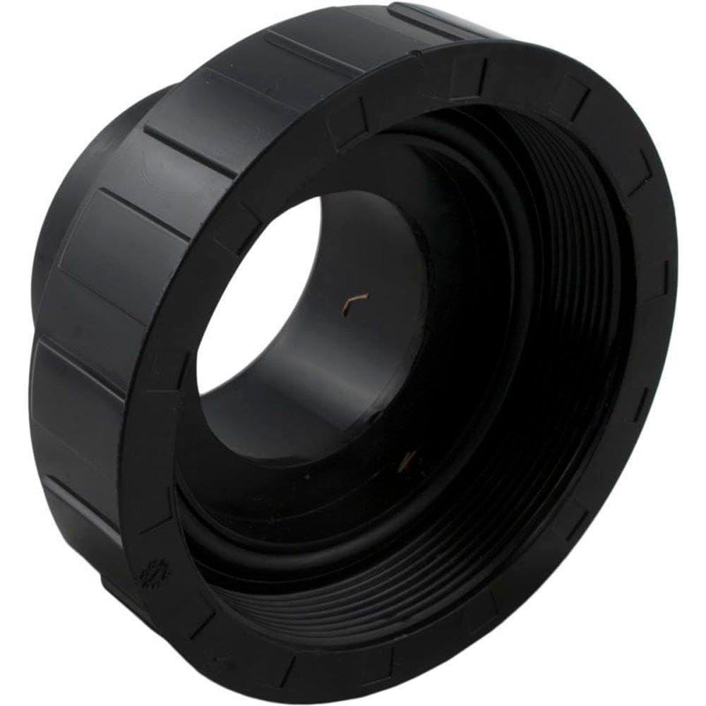 Half Union and O-Ring, 2" Slip x 2-1/2" Spigot, Black 63406550BLK