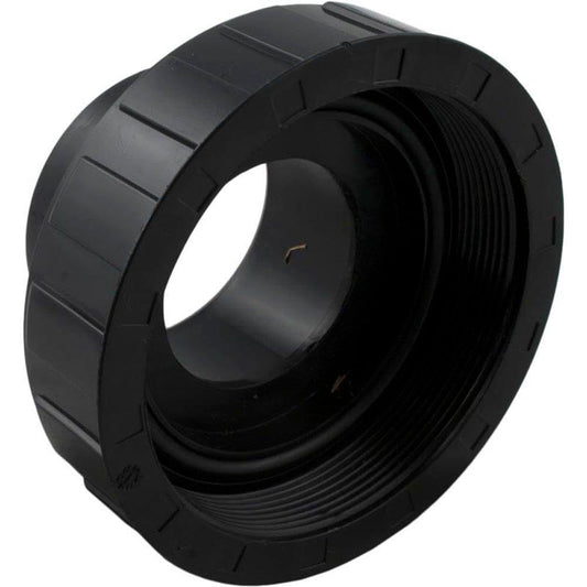 Half Union and O-Ring, 2" Slip x 2-1/2" Spigot, Black 63406550BLK