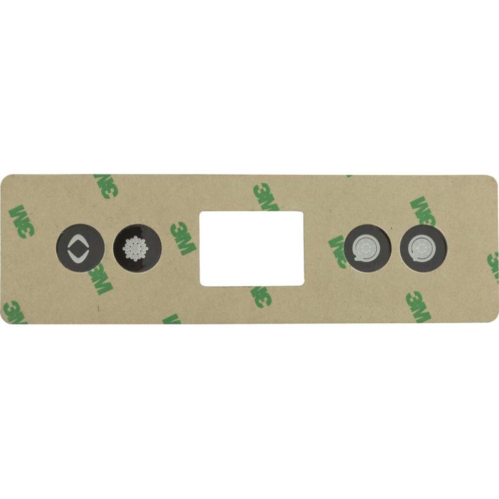 Gecko Overlay, Gecko in.k300, 4 Btn, P1, P2, Light, Temp 9916-101500