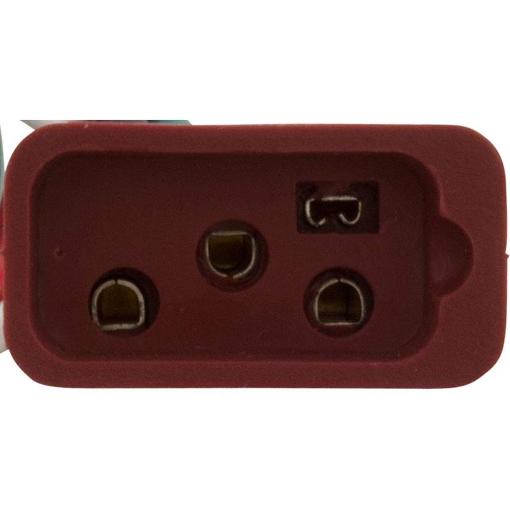 Hydro-Quip Receptacle, H-Q, Pump 2, 2 Speed, Molded, Brown, 14/4 09-0023C