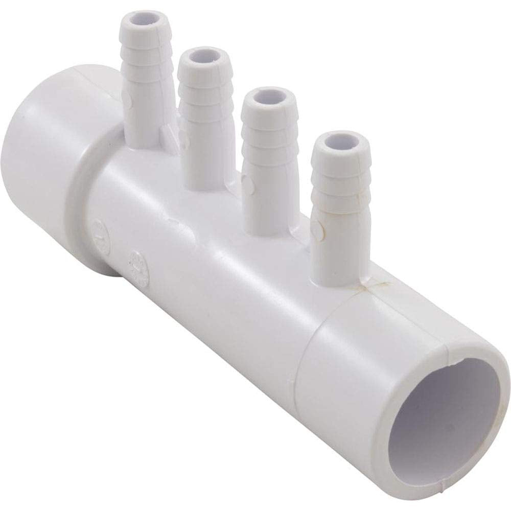 Custom Molded 21081-000-000 Manifold, 1" s x 1" spg x (4) 3/8" rb