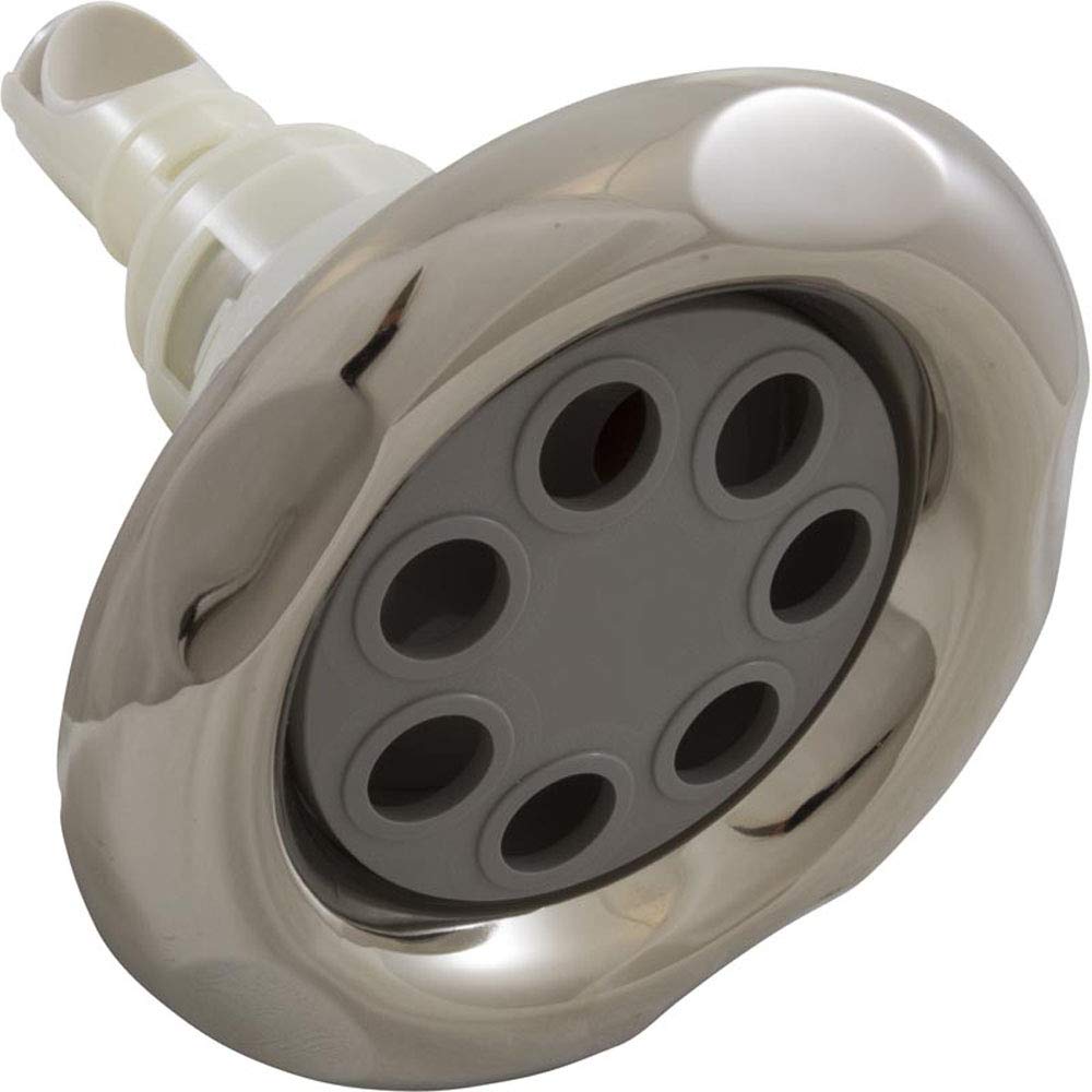 Custom Molded Products Typhoon Internal, 500, 5in, Scalloped, 7-Rotosage, Classic Gray, Stainless 23452-742-900