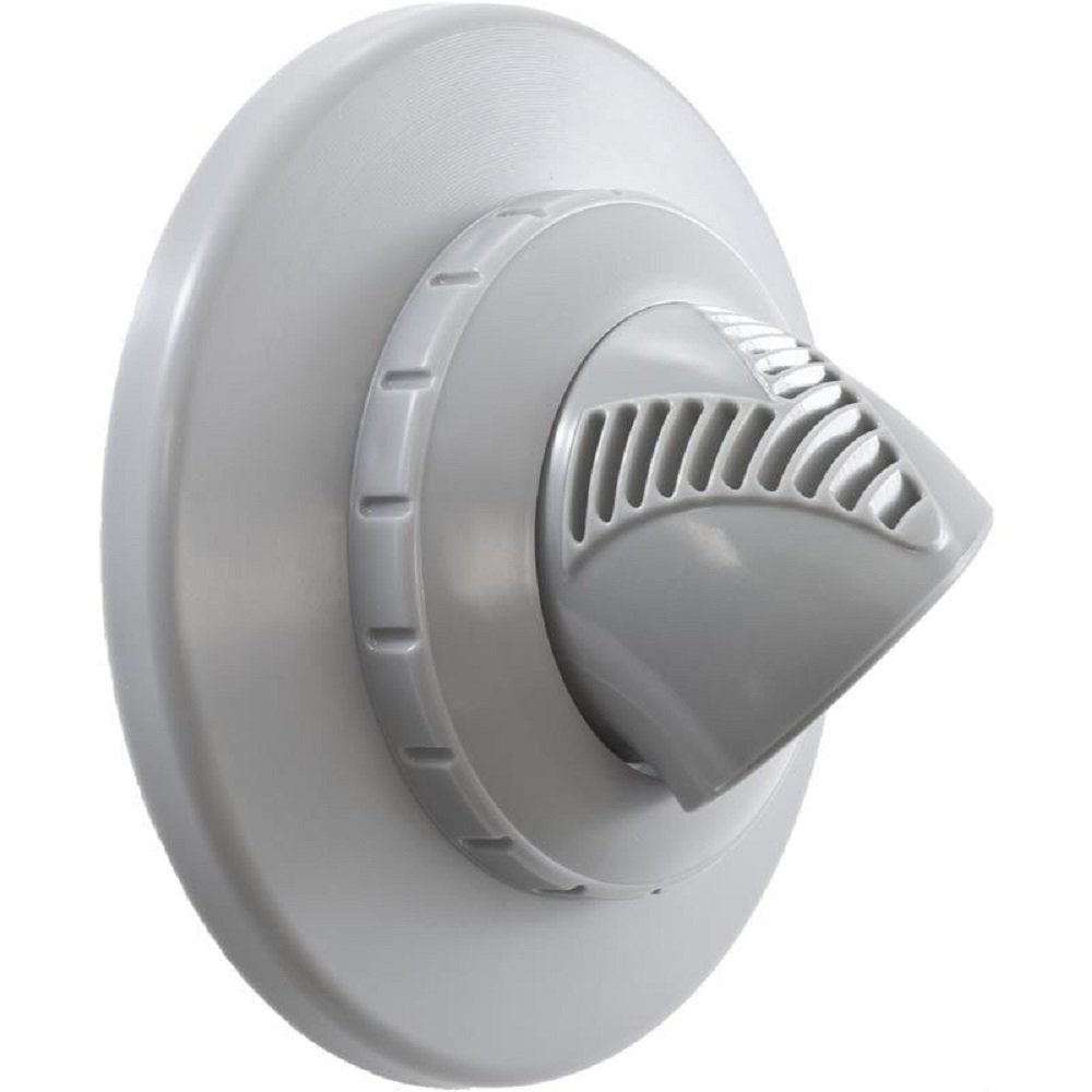 Inlet Fitting, Infusion Vent, 1" Insidr Gluelss, w/Flange, Light Gray