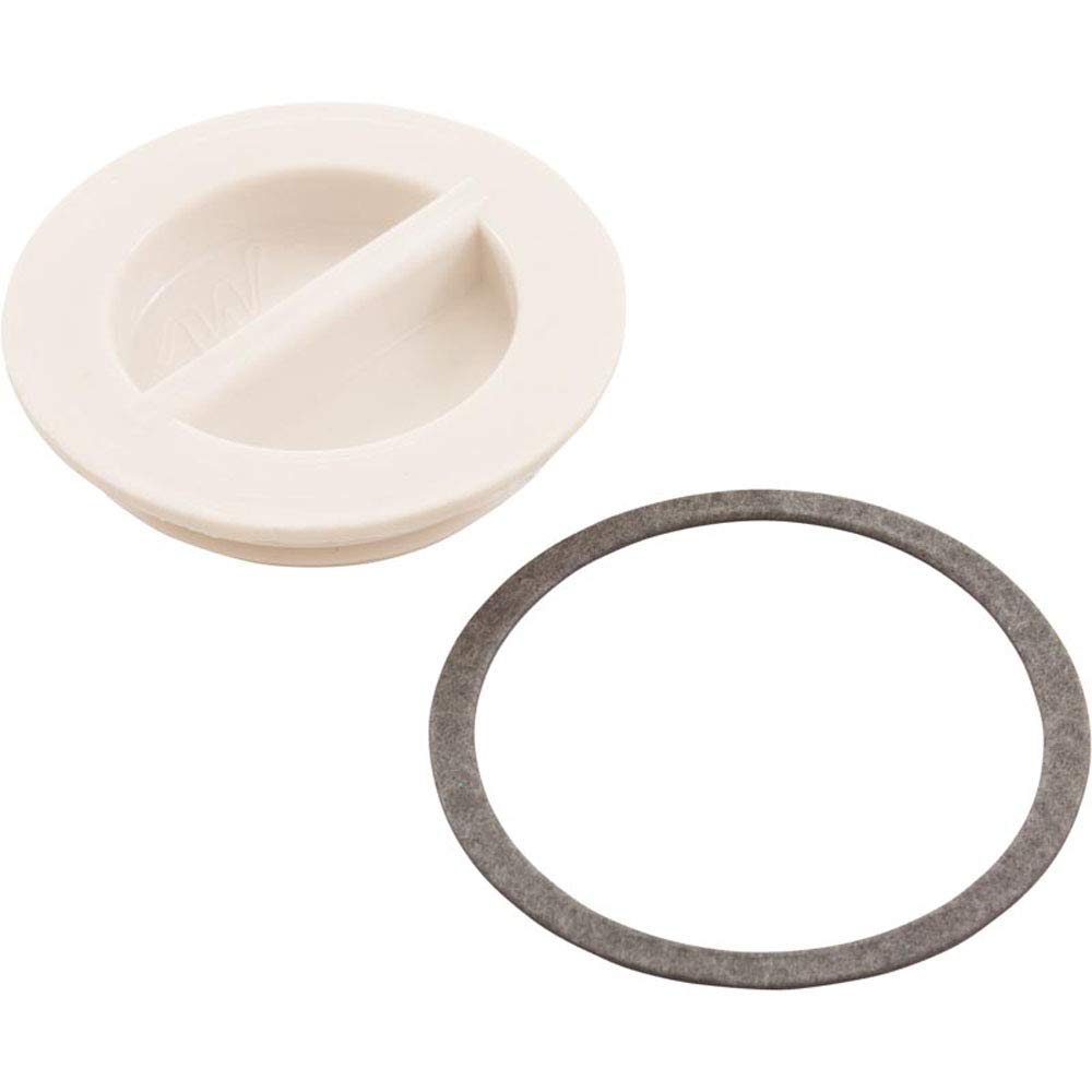 Waterway 400-4140 Flush Plug 1-1/2" MPT with Gasket
