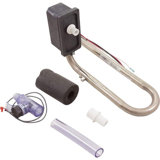 Hydro-Quip Heater, LowFlow,D-1 Tri-Bend,2.1/3.4kw,115/230v,w/FLW Switch 26-C3548-1-7T-F