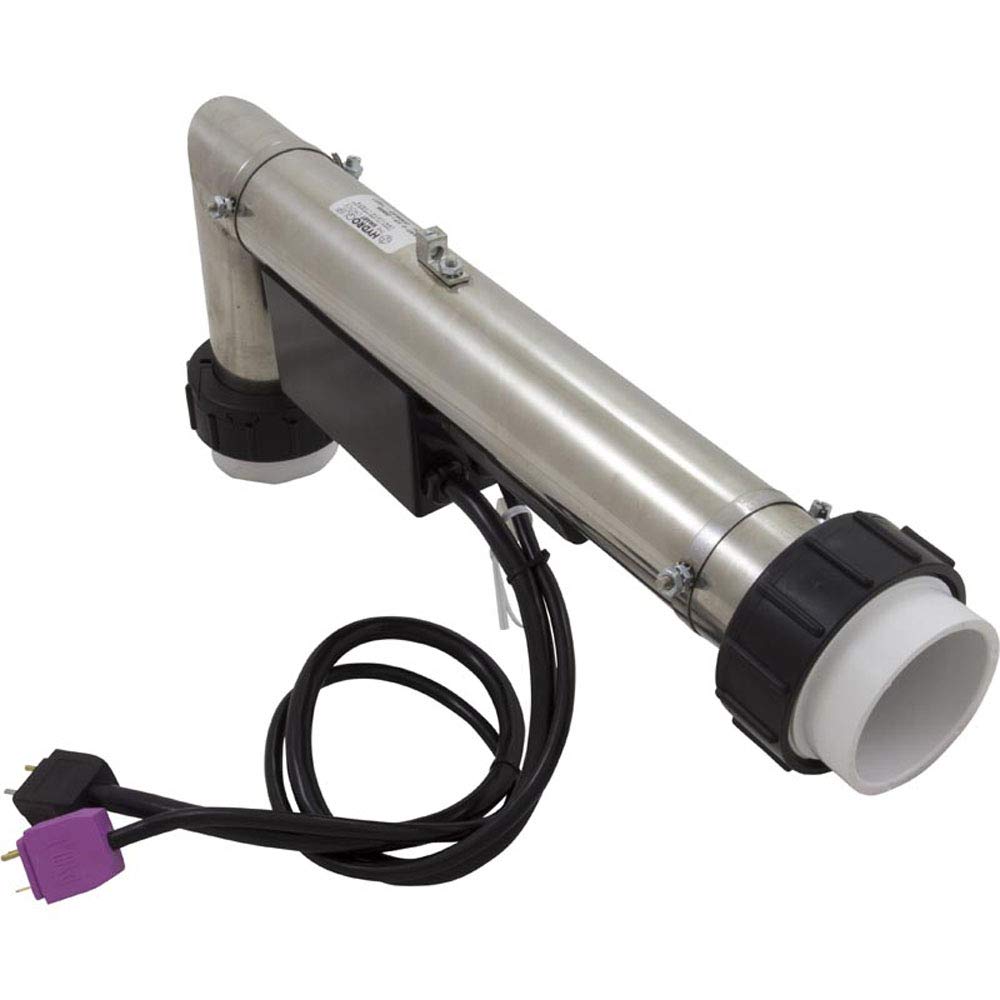 Hydro Quip Heater, L Shape, HQ PS Elec, 230v, 5.5kW, w/Short Cord, Slide