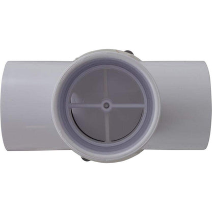 CMP Custom Molded Diverter Valve 3 Way 2in. Slip S Handle Graphite Gray-Silver 25043-107-000