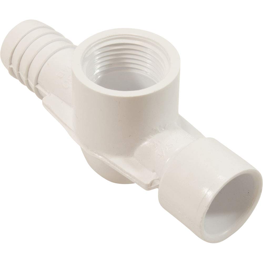 Waterway 1/2in. S x 3/4in. B x 3/4in. FPT Tee Sensor, White 413-1840