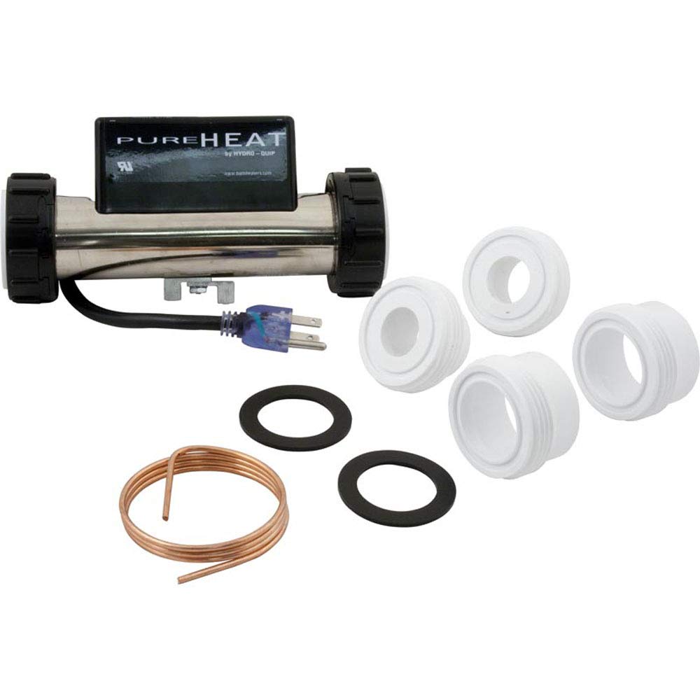 Hydro Quip Heater, Bath, H-Q Inline, PH101-10UP, 115v, 1.0kW, 3ft Cord, Plug