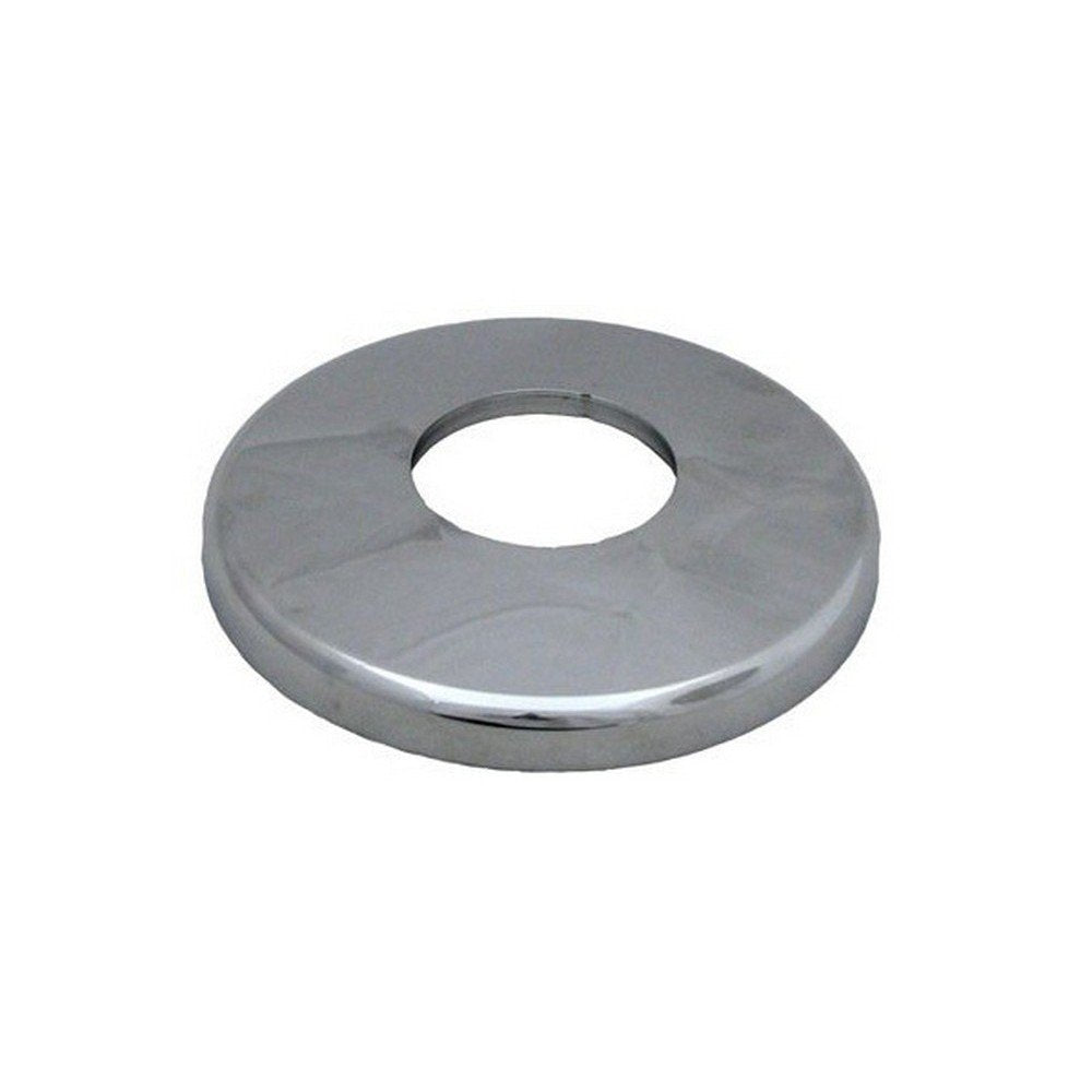 Custom Molded Products Escutcheon Plate, CMP, 1.90" od Rail, 5" Dia, Chrome