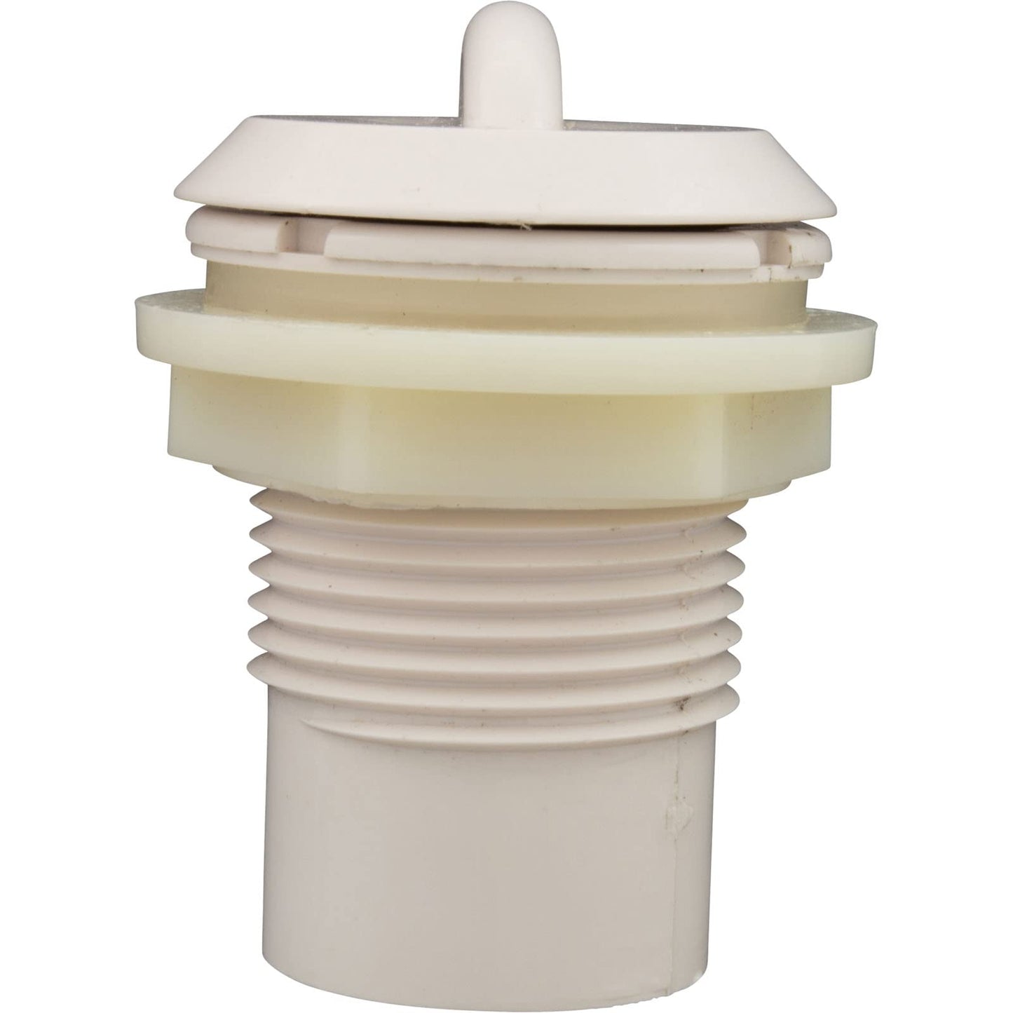 Waterway Plastics 806105115713 1/2" White Air Control Straight Nut Crescent Handle