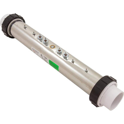 Hydro-Quip Ultimate Heater, Flow Thru, Dual Element 11 Kw, 3in. X 19.250in. 26-0054-K