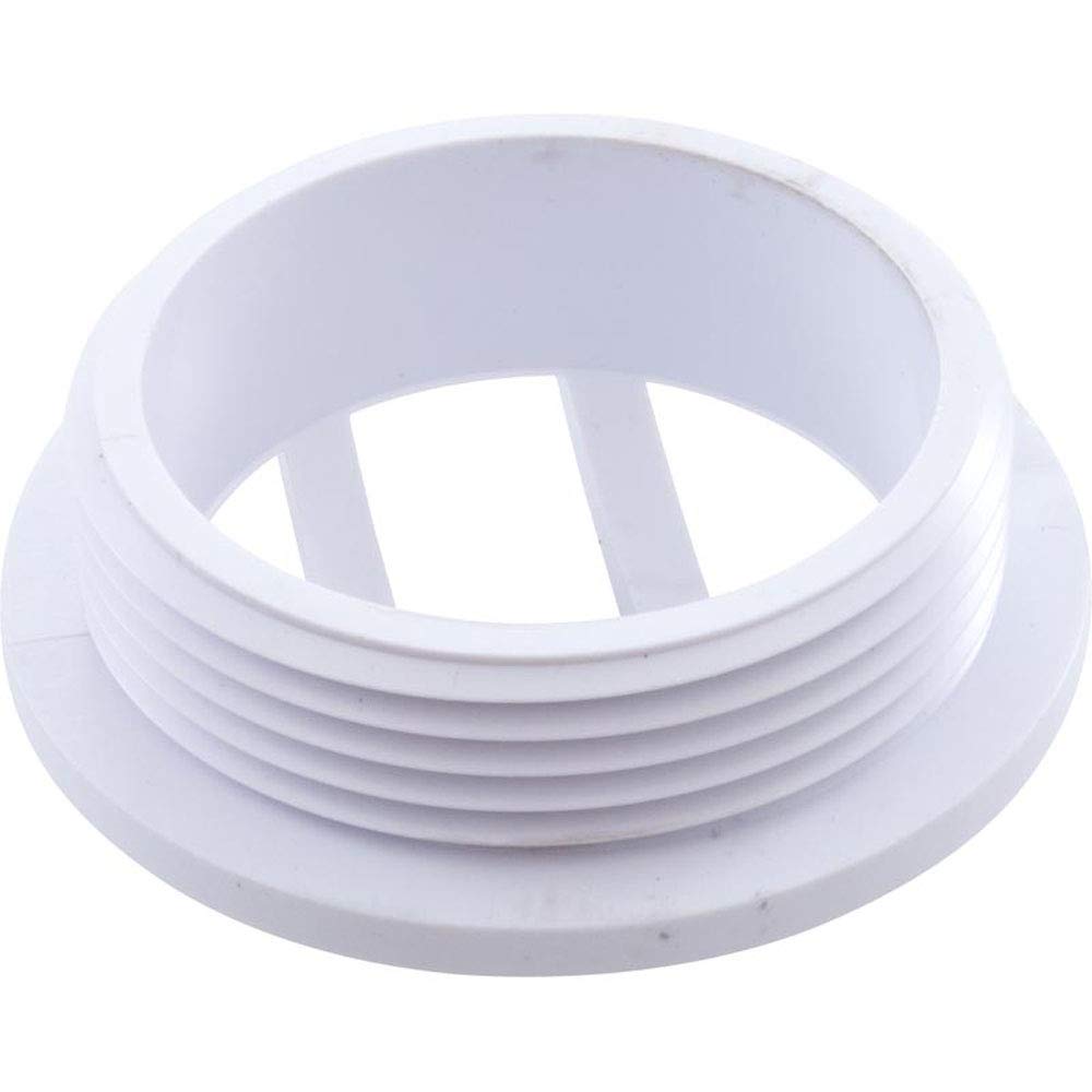 Custom Molded Products Grate, CMP Wall Fitting, 1-1/2" Male Pipe Thread, White