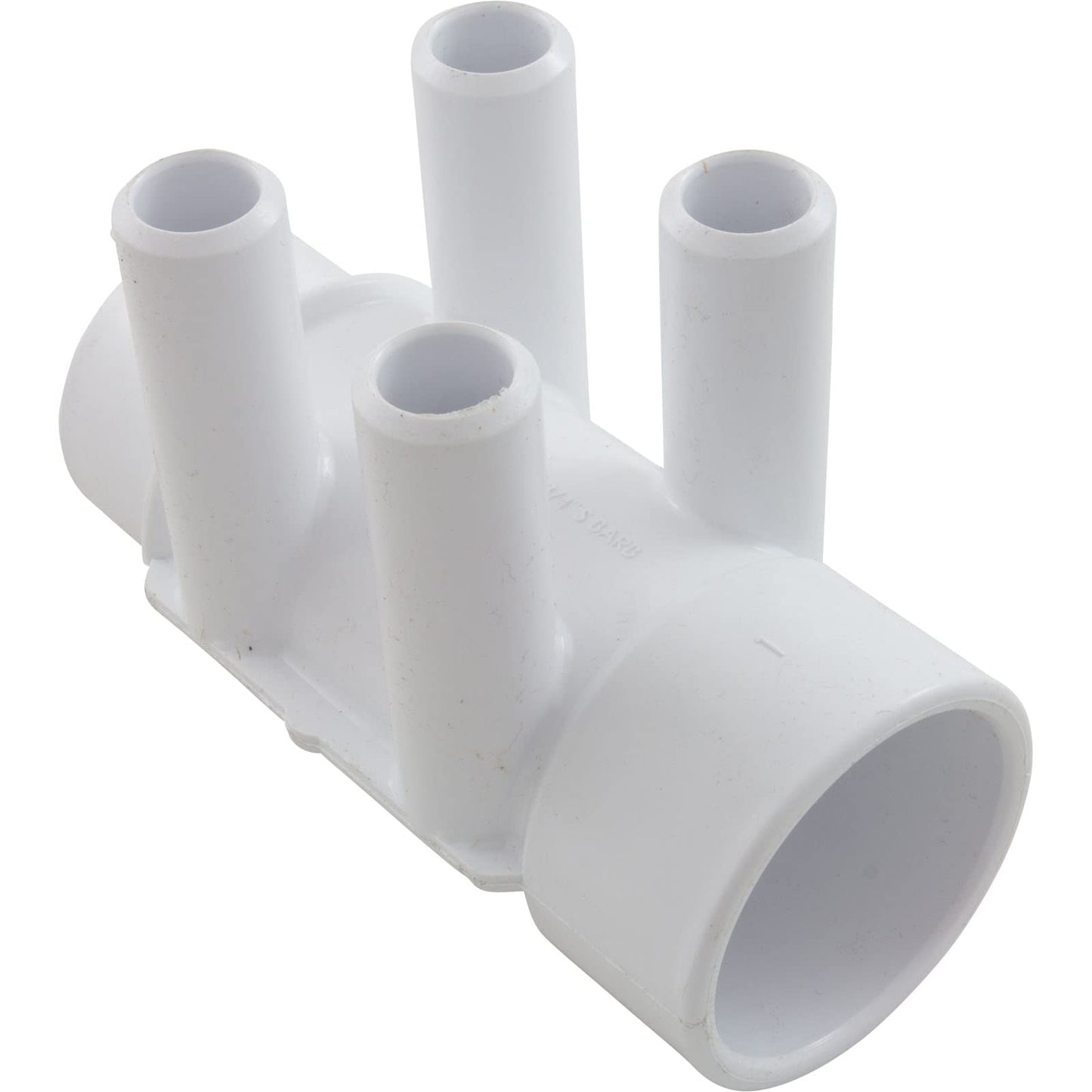 Waterway Plastics 806105119704 1.5" Sx1.5 Spg (4) 3/4" Barb (All Point Up) Manifold