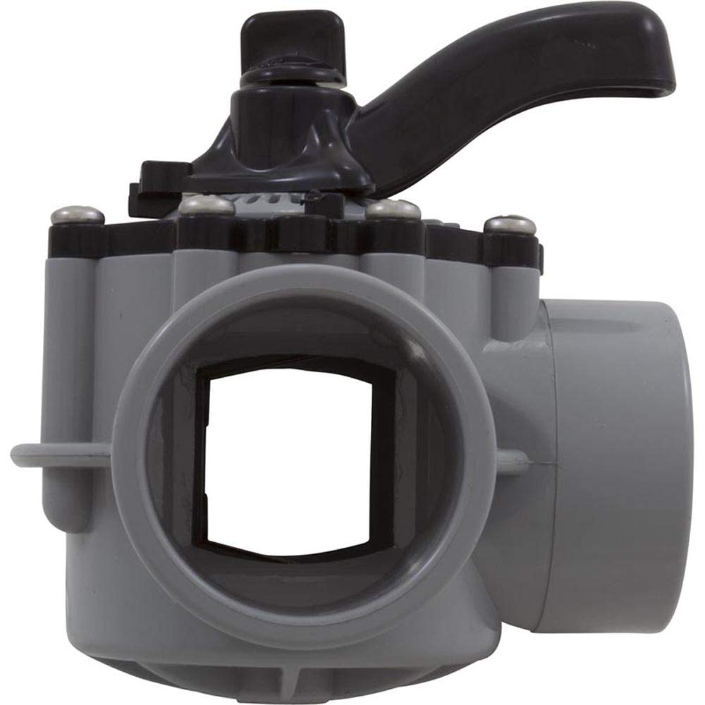 Custom Molded Products CMP Diverter Valve, 2In S X 2.5In Sp, 3-Way, Gray 25933-201-000