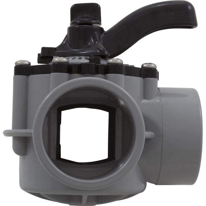 Custom Molded Products CMP Diverter Valve, 2In S X 2.5In Sp, 3-Way, Gray 25933-201-000