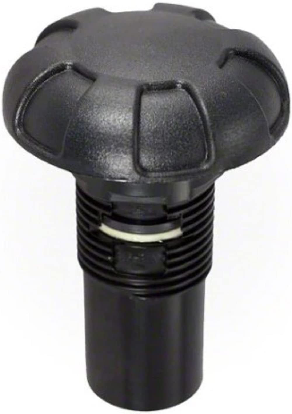 Waterway 1in. Top Access Air Control Valve 6 Spoke Design, Black 660-3511