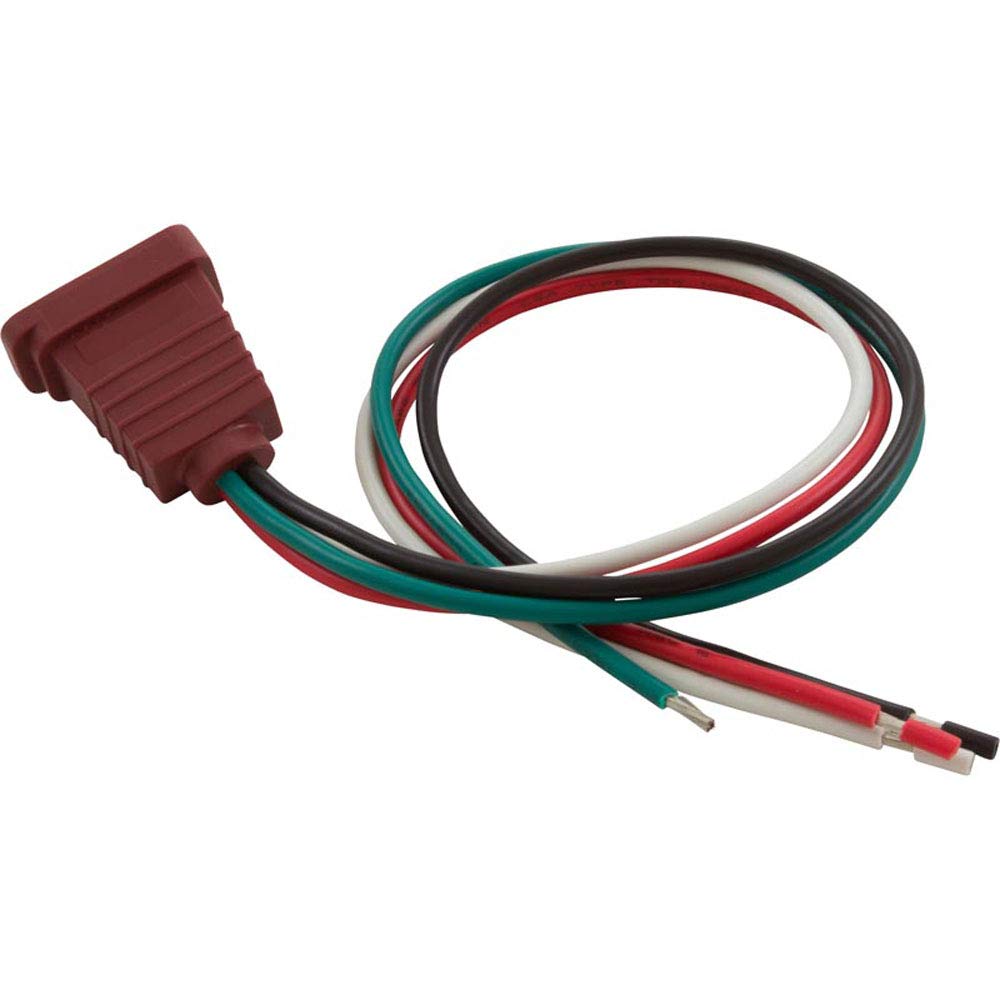 Hydro-Quip Receptacle, H-Q, Pump 2, 2 Speed, Molded, Brown, 14/4 09-0023C