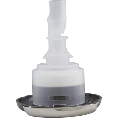 Custom Molded Products CMP Typhoon Internal, 300, 3in, Wave, Double Rotational, Graphite Gray, Stainless 23435-132-700