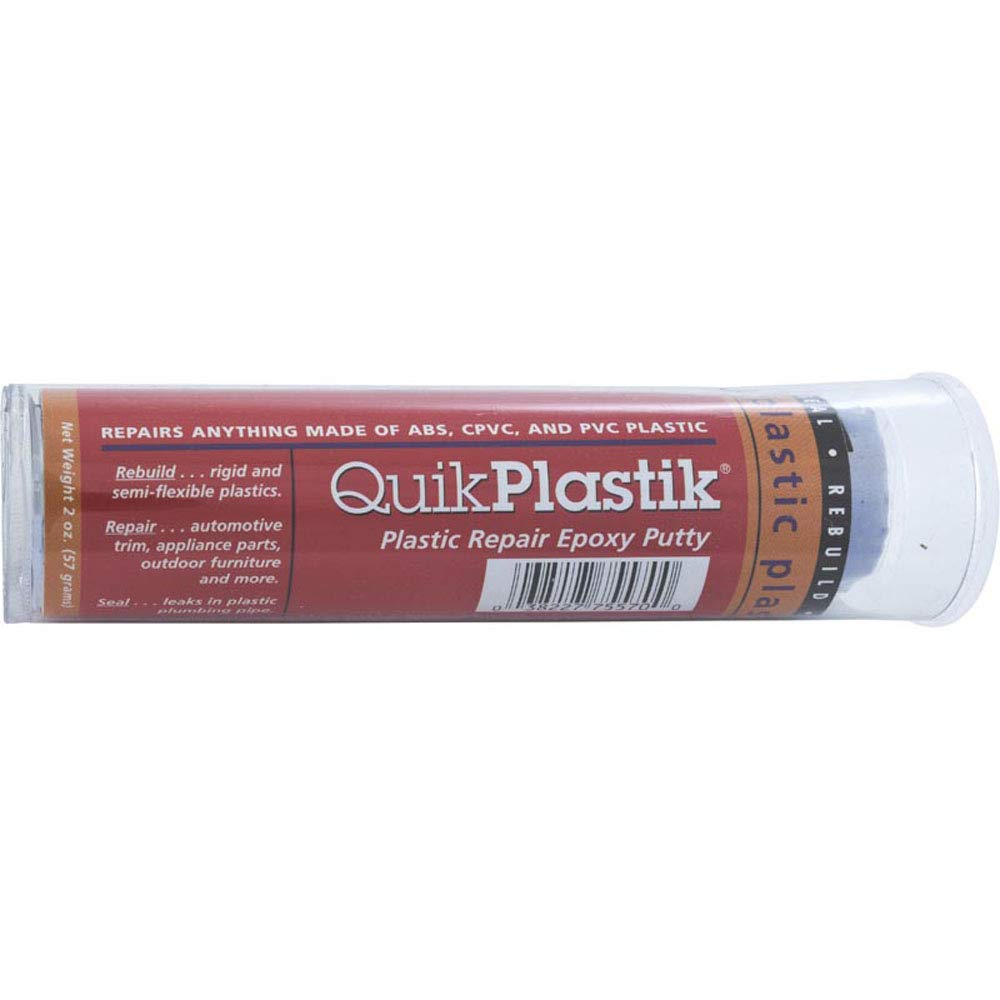 Horizon Spa & Pool Parts Quikplastic Plastic Repair Epoxy Putty, 2 Oz. Stick 475570-24