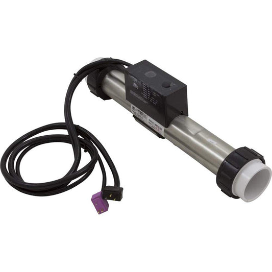 Hydro-Quip Heater, FloThru, HQ PS Elec,230v, 4.0kW, w/Long Cord, Slide 48-PS40