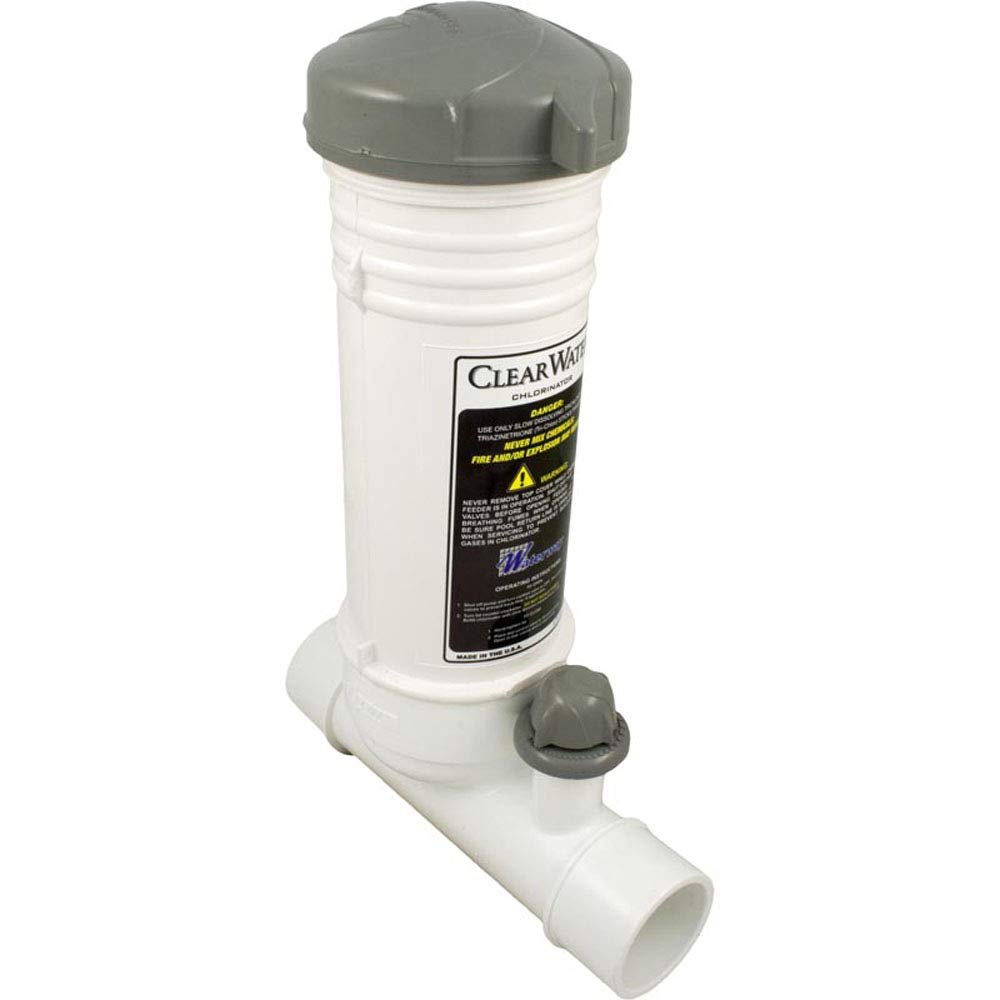 Waterway Plastics CLC012-W in-line 12 Tablet Feeder, White