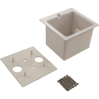 Waterway Plastics Waterway 510-1507 Front Access Spa Skimmer, Gray