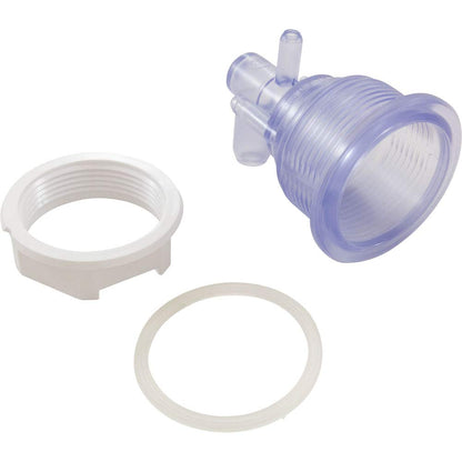 Waterway 228-0438 Jet Body, Poly Storm, a3/8" sb, w3/4" sb, THD, Clear