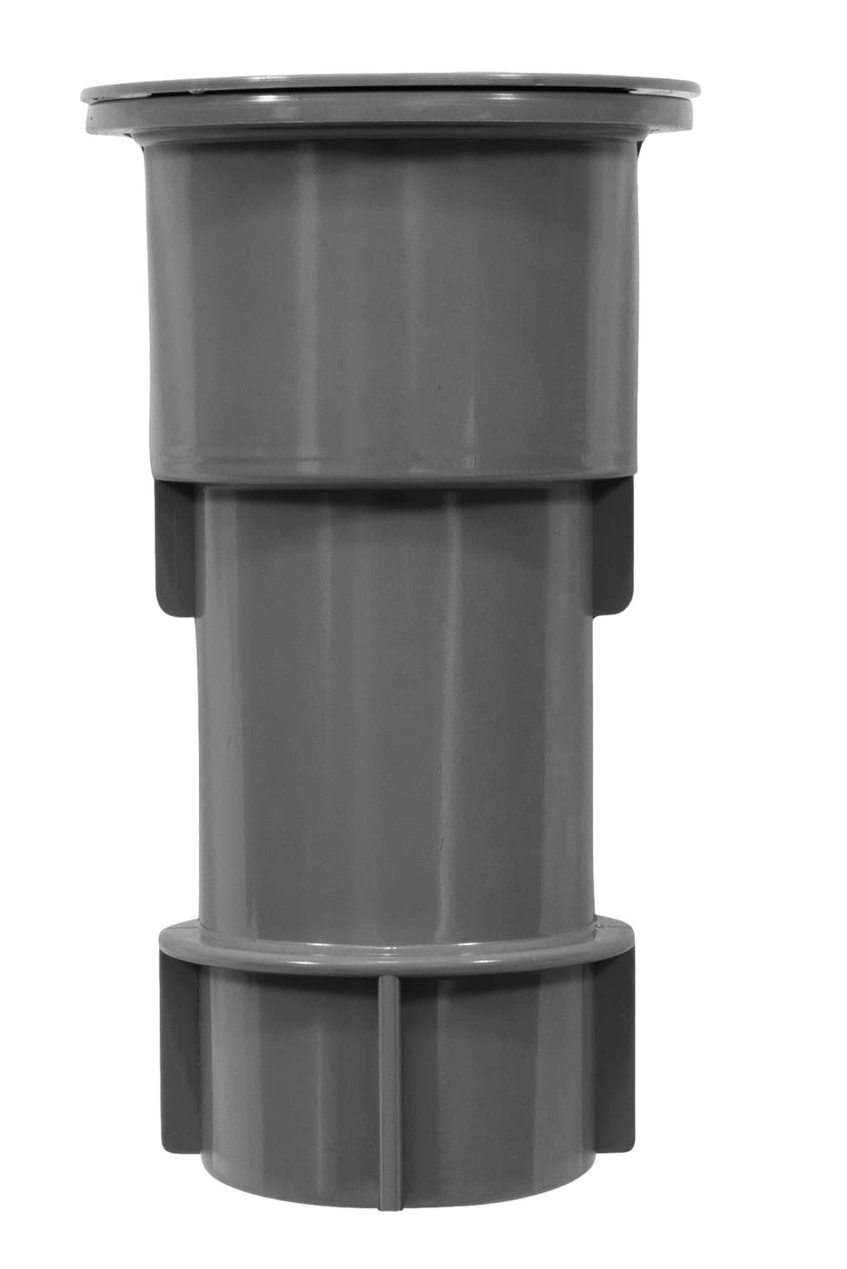 AquaStar SMUS105 5" Umbrella Stand w/Sleeve and Center Cap- Dark Gray
