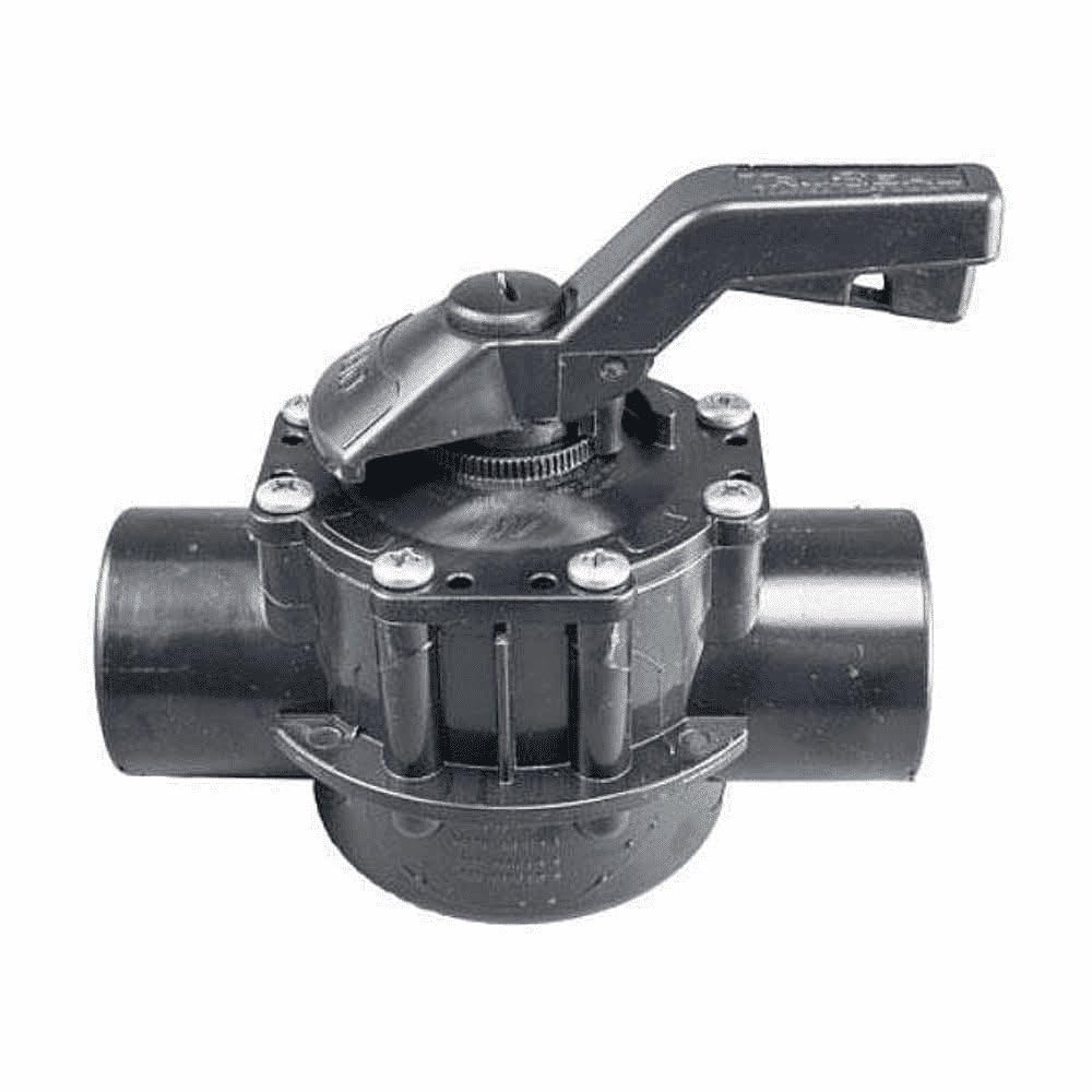 Waterway Tru Seal Valve, 2-Way, 1-1/2in. SL / 2in. SPG 600-7070-CPVC