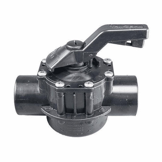 Waterway Tru Seal Valve, 2-Way, 1-1/2in. SL / 2in. SPG 600-7070-CPVC