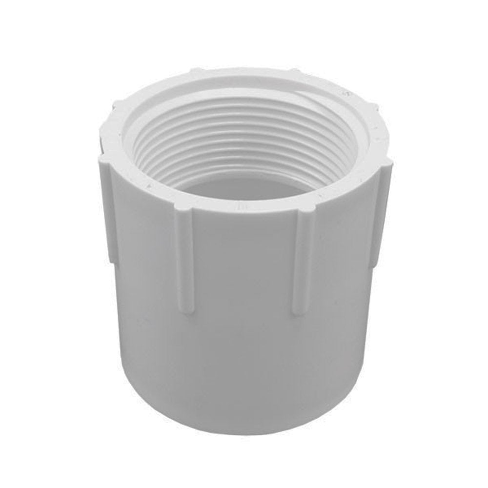 Schedule 40 PVC Pipe Slip x Fipt Female Adapter (2" Dia. (1 Pack)) - 435-020