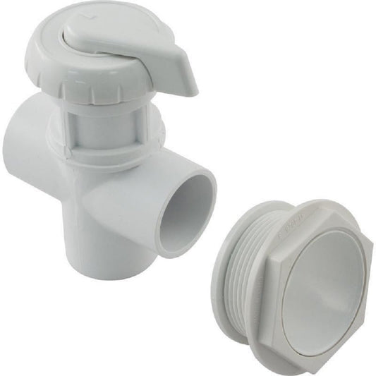 HydroAir 11-4020-WH Hydroflow 1 in Slip 3-Way Valve Assembly White