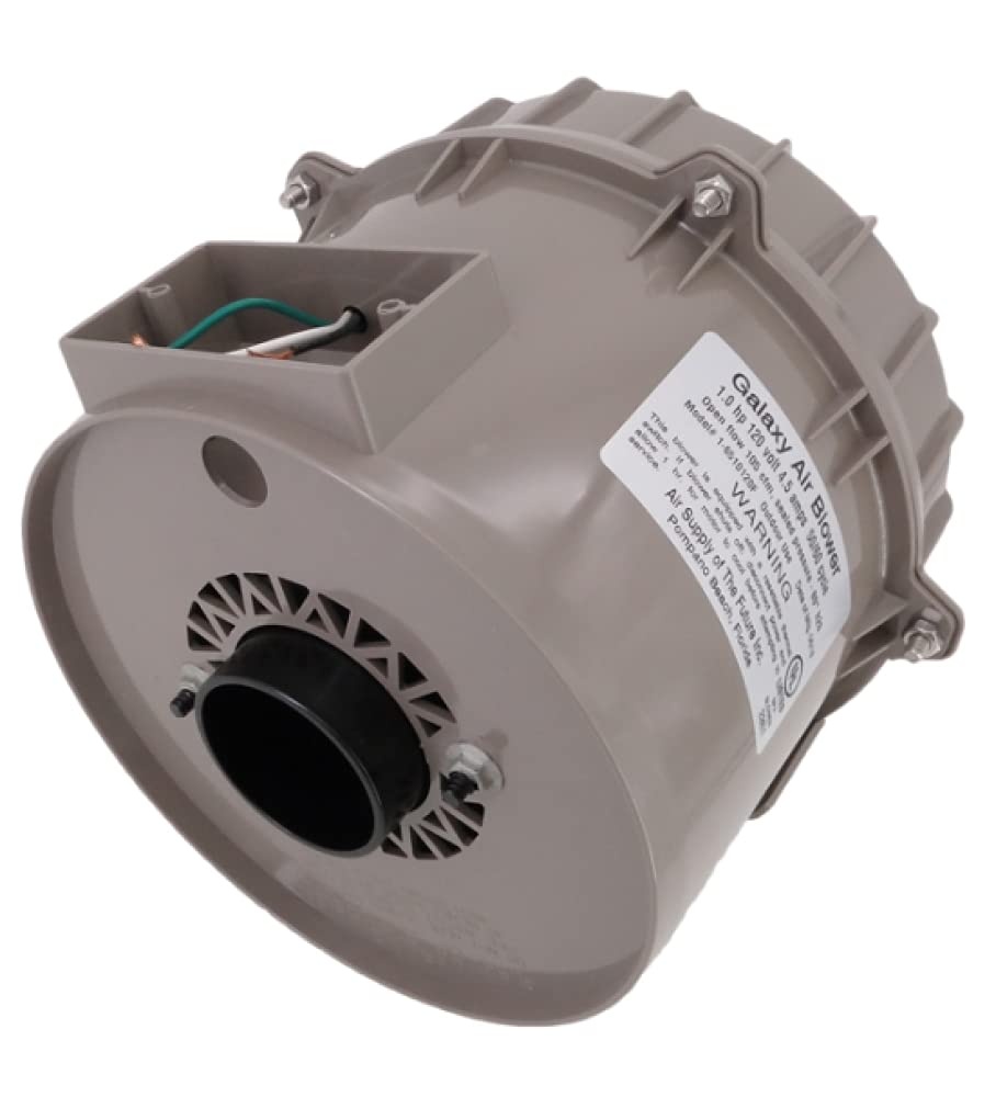 Air Supply Galaxy Pro 6510131 120V 1HP 6.8AMP Outdoor Spa Air Blower