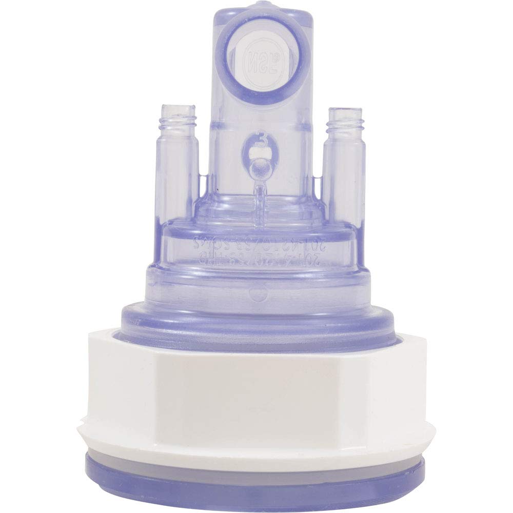 Waterway 228-0438 Jet Body, Poly Storm, a3/8" sb, w3/4" sb, THD, Clear