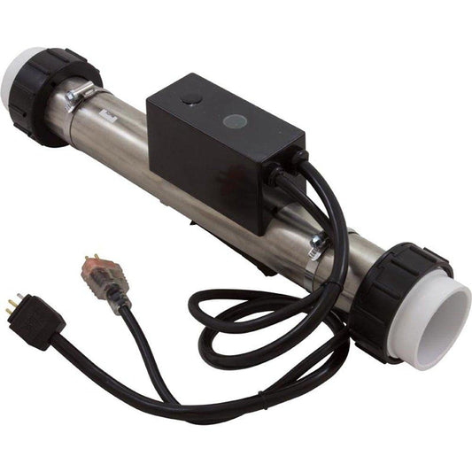 Hydro-Quip Heater, FloThru, HQ PS Air,230v, 5.5kW, w/Short Cord, Slide 48-PS55-SA