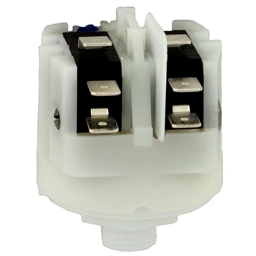 Presair Trol by Senasys Air Switch: 21Amp Dpdt Latching Center Spout