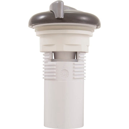 Custom Molded Products 25093-107-000 Air Control, S Handle, 1" Slip, Graphite Gray, 2-3/4" Cap