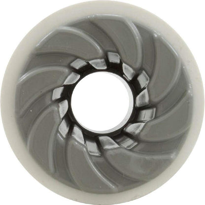 Waterway Bulkhead Fitting, 3/4" b, Swirl, Gray