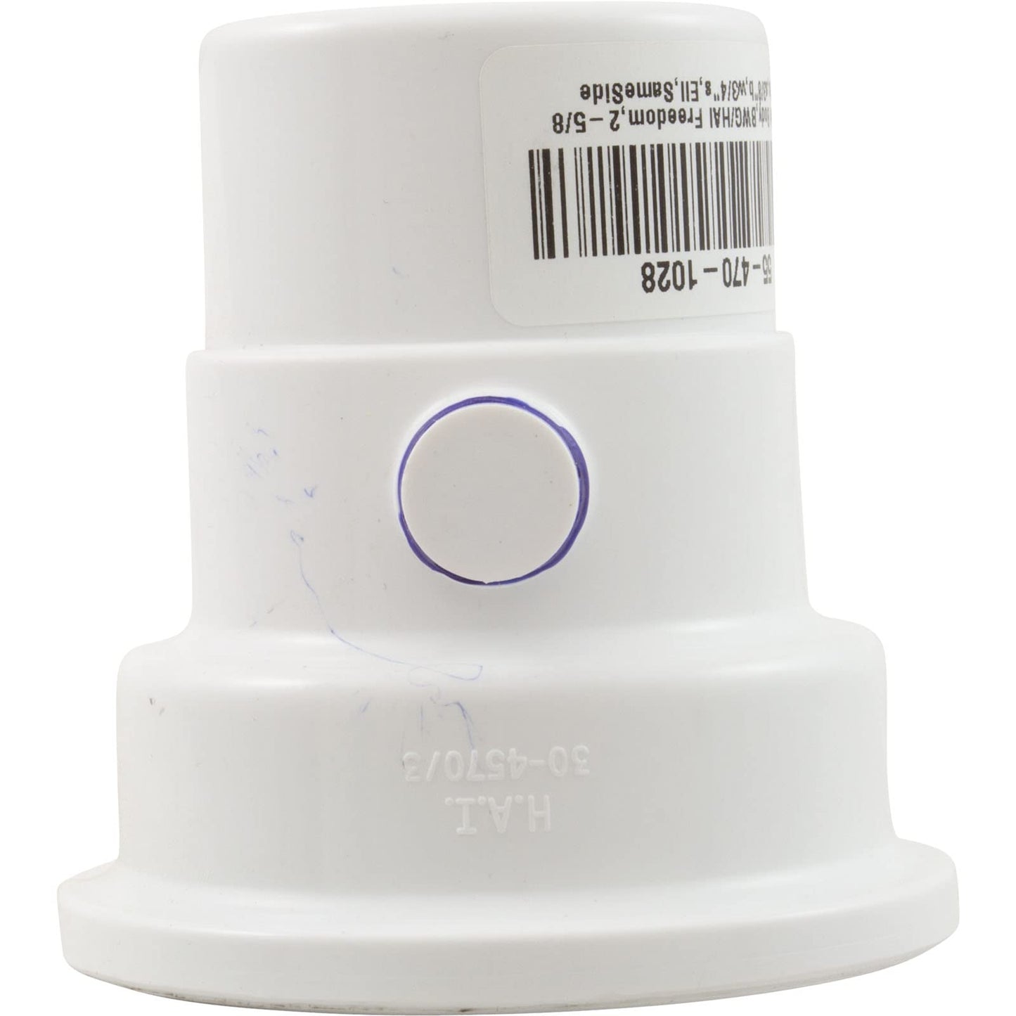 Jet Body, BWG/HAI Freedom, 2-5/8"hs, a3/8"b, w3/4"s, Ell, SameSide