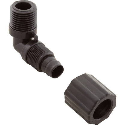 AquaStar ChemStar CH100 CH1017 1/2" 90 x Tube Ftg Compression Nut