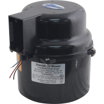 Air Supply Galaxy Pro 6315241 1.5HP 230V 4.5A Hardwire Blower