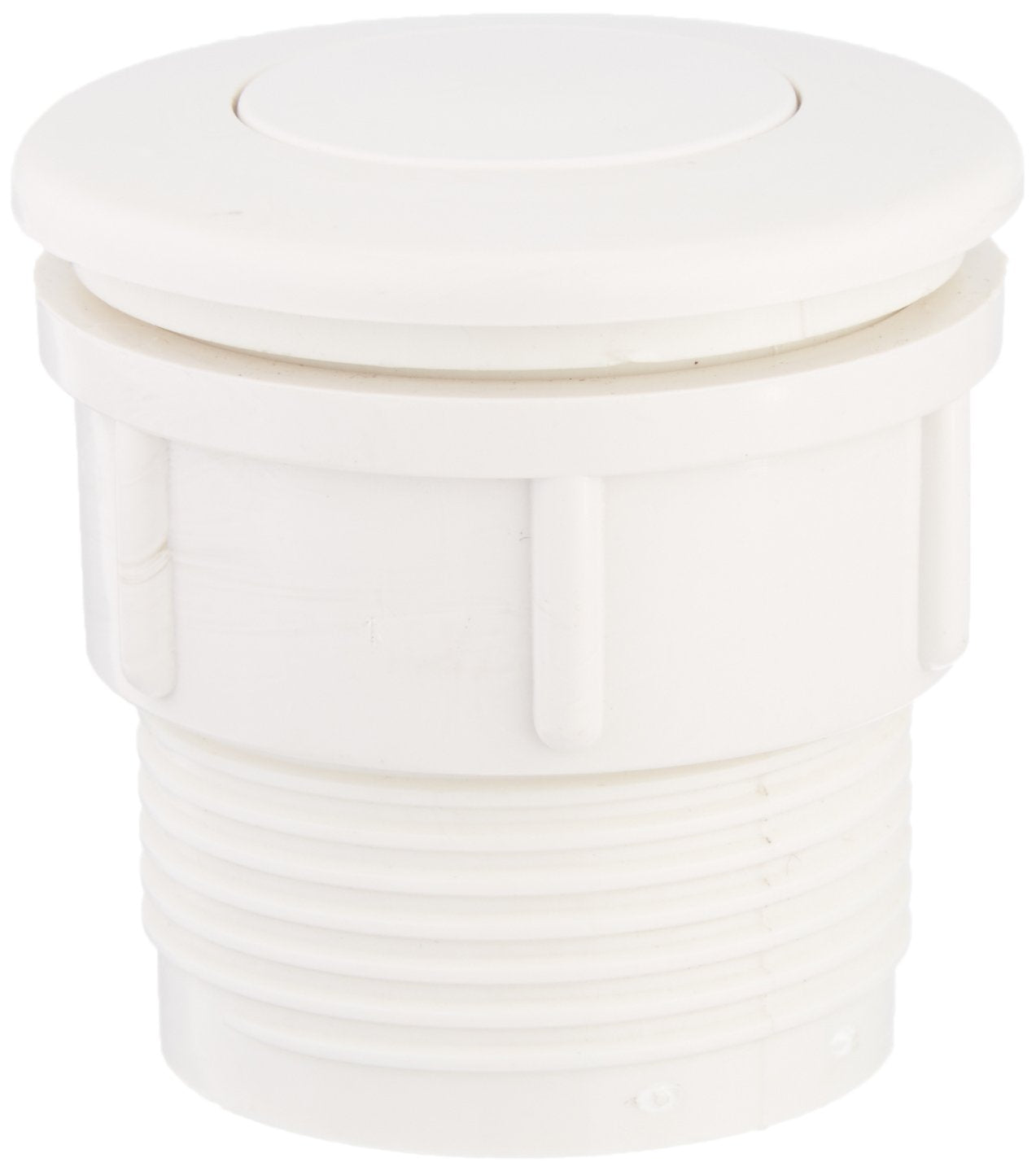 Waterway Plastics 806105114501 White 1-1/2" Spa Air Button Flush