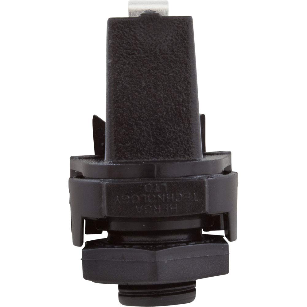 Herga 6871-OCO-U126 Air Switch, SPDT, momentary, Threaded Center Spout